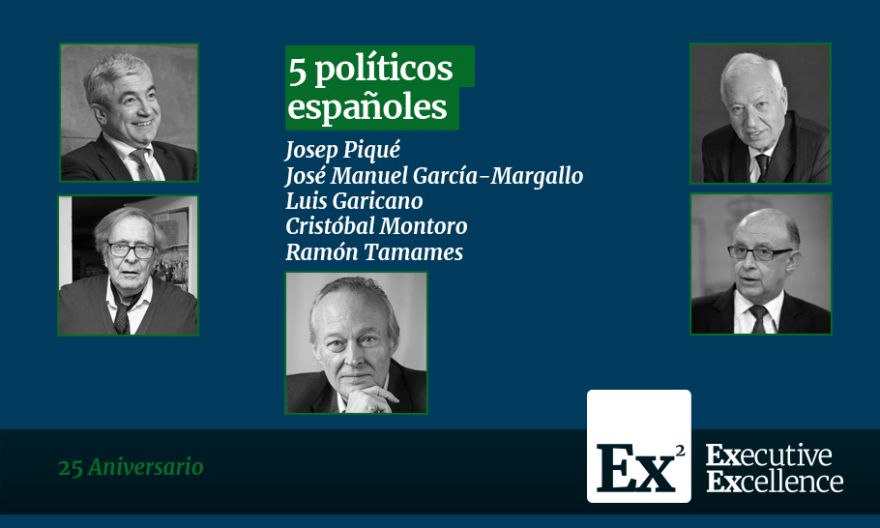 5 políticos españoles
