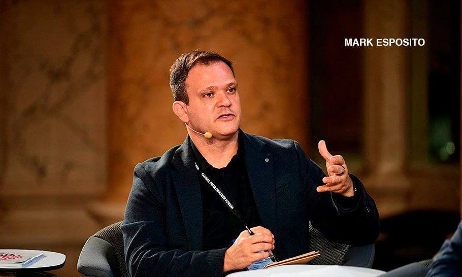 Mark Esposito en el 14th Global Peter Drucker Forum