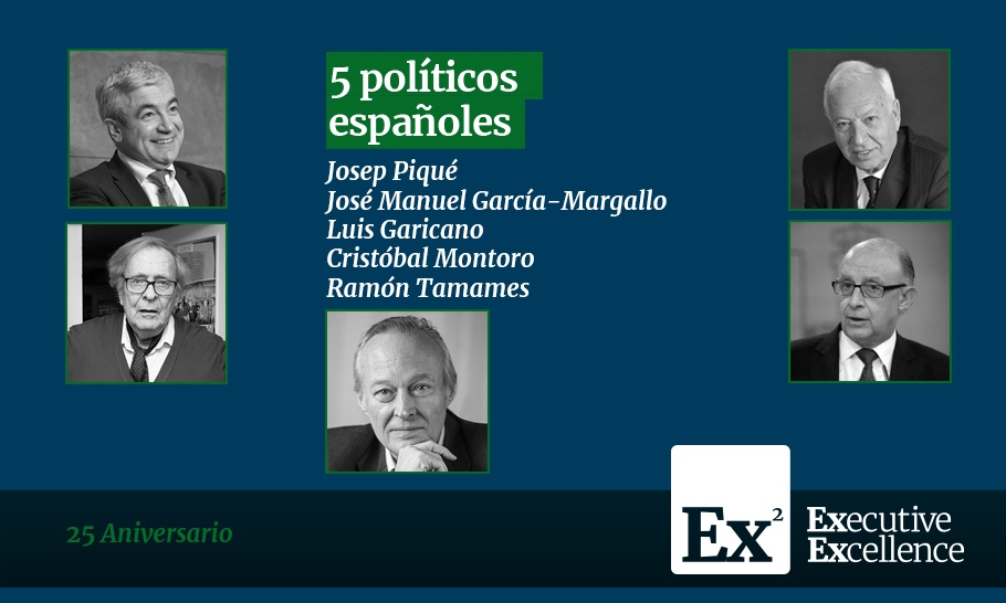 5 políticos españoles