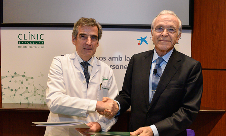 "la Caixa" y el Hospital Cínic de Barcelona, unidos por la salud de las personas