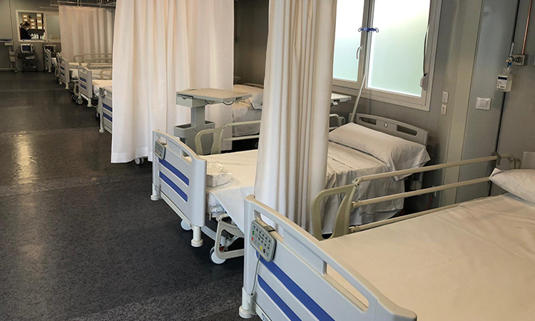 Sanitas abre dos hospitales de campaña en La Zarzuela y La Moraleja (Madrid)