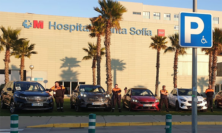Kia se suma a #yocedomicoche y pone a disposición de los sanitarios su flota corporativa