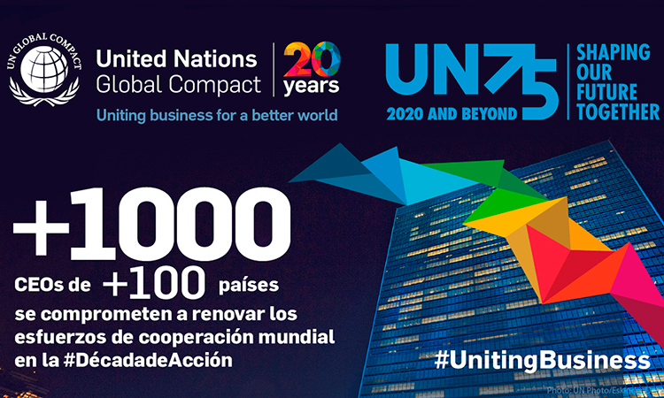 España, primer país en CEOs adheridos a la Declaración a favor de una cooperación mundial