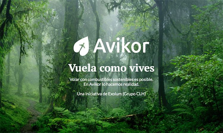 Exolum, filial de CLH, presenta “Avikor”, una plataforma que permite a particulares y empresas volar de forma más sostenible