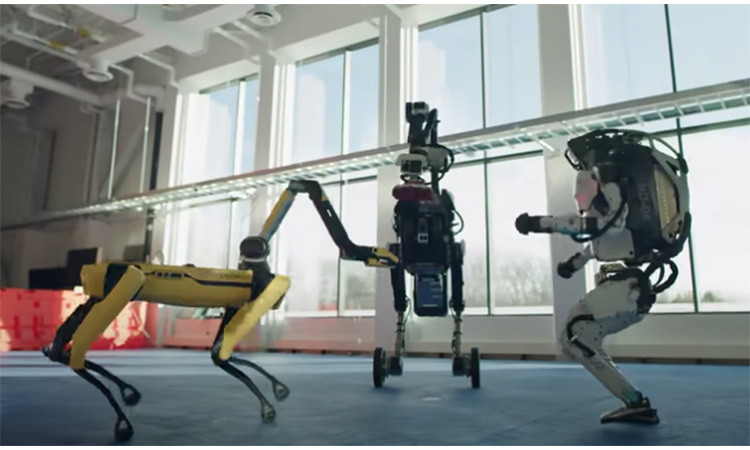 Los robots de Boston Dynamics... ¡bailando!
