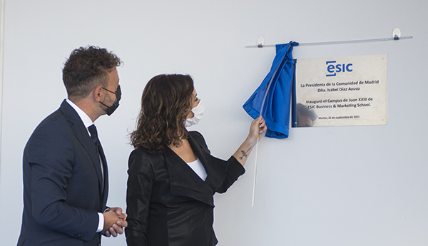 ESIC inaugura su Campus Juan XXIII