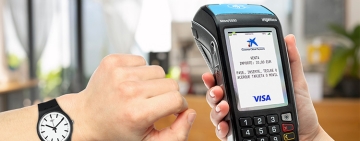 Imagen del pago con Swatch Pay