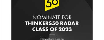 Nomintate for Thinkers50 Radar Class 23