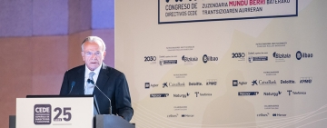 Isidro Fainé en clausura del Congreso CEDE