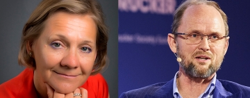 Liisa Välikangas y Johan Roos