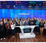 Interbrand cierra la jornada del Nasdaq en una multitudinaria ceremonia ‘Closing Bell’