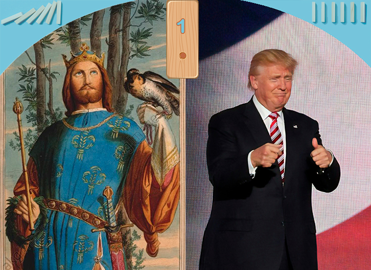 Federico II Hohenstaufen (1194-1250) y Donald Trump