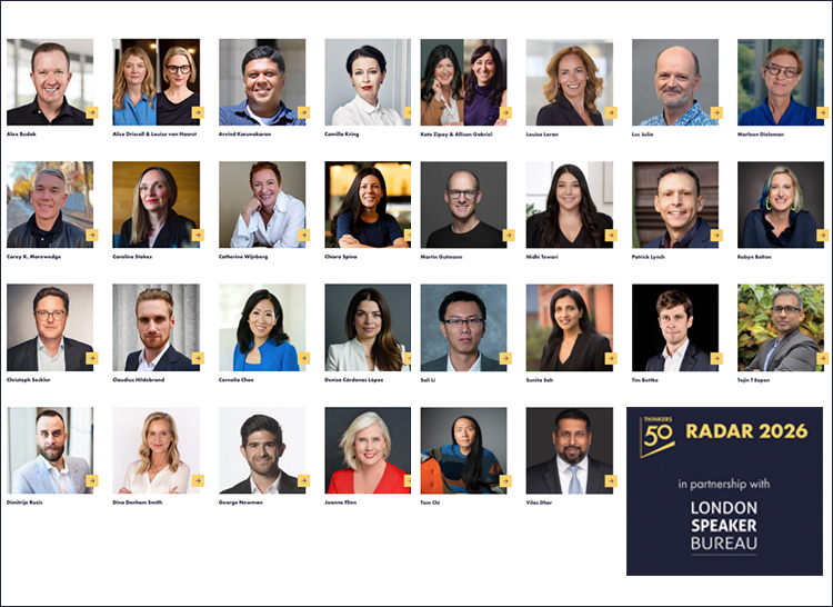 Thinkers50 Radar Class of 2026