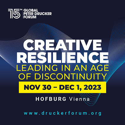 15th Global peter Drucker Forum