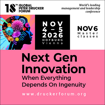 18th Global Peter Drucker Forum