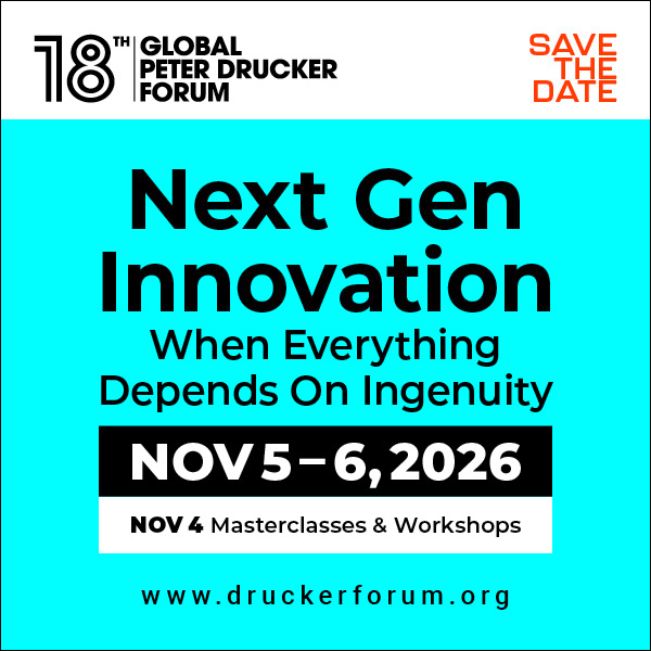 18th Global Peter Drucker Forum