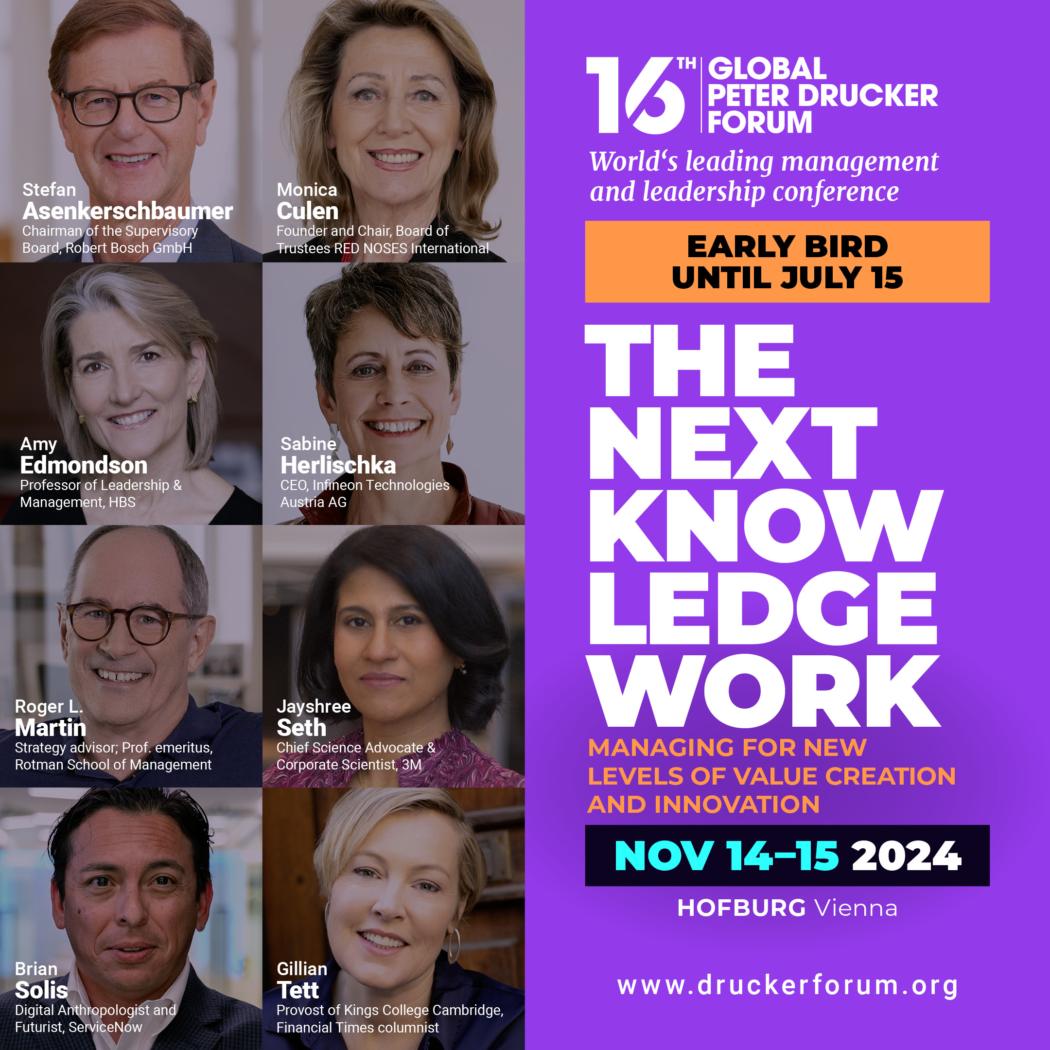 16th Global Peter Drucker Forum