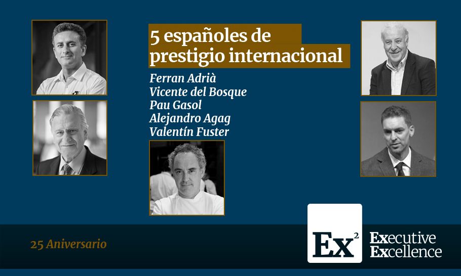 Cinco españoles de prestigio internacional