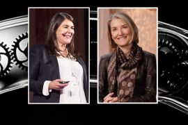 Las profesoras Heminia Ibarra, de London BS, y Amy Edmondson, de Harvard BS