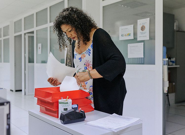 Mujer del programa Incorpora